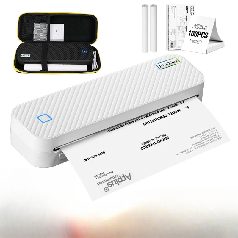 Home Office Travel Document - Printer Termal A4 Portabel Bluetooth Mesin