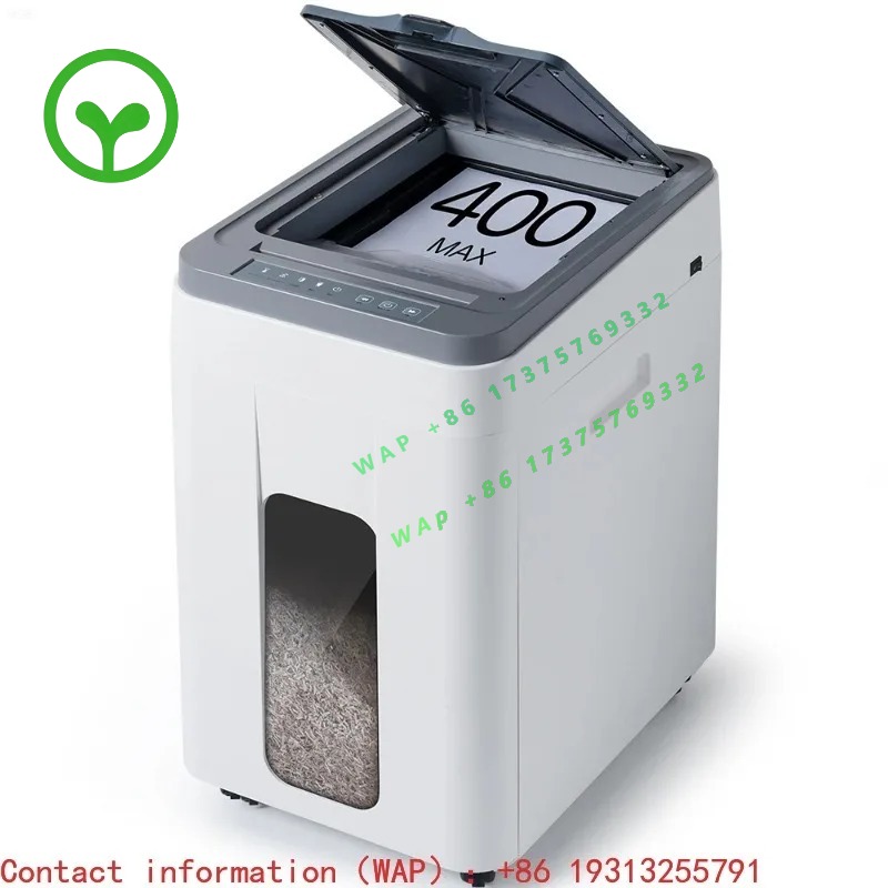 Paper Shredder Micro - 【Terlaris】Penghancur Kertas Otomatis 50L: Mesin Pemotong