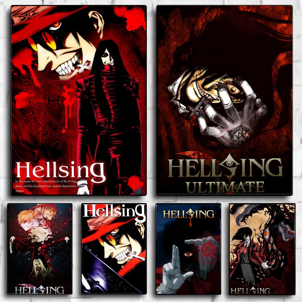 Home Office Wallpaper - Poster H-Hellsing U-Ultimate HD untuk Dekorasi