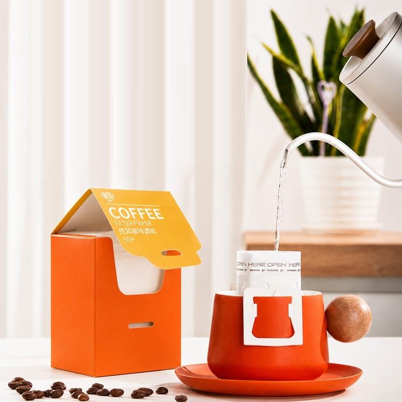 Home Office Form - 【M】25/50 Pcs Filter Kopi Gantung Sekali
