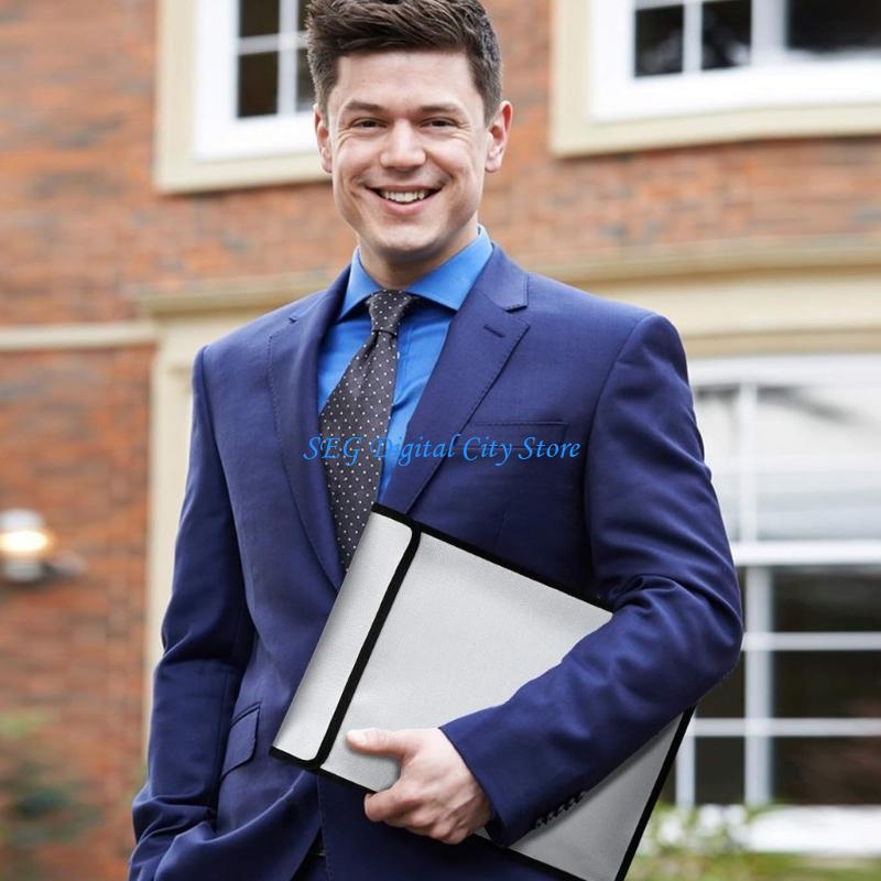 Home Office Travel Document - U75B Kantong Dokumen Fiberglass Tahan Tas