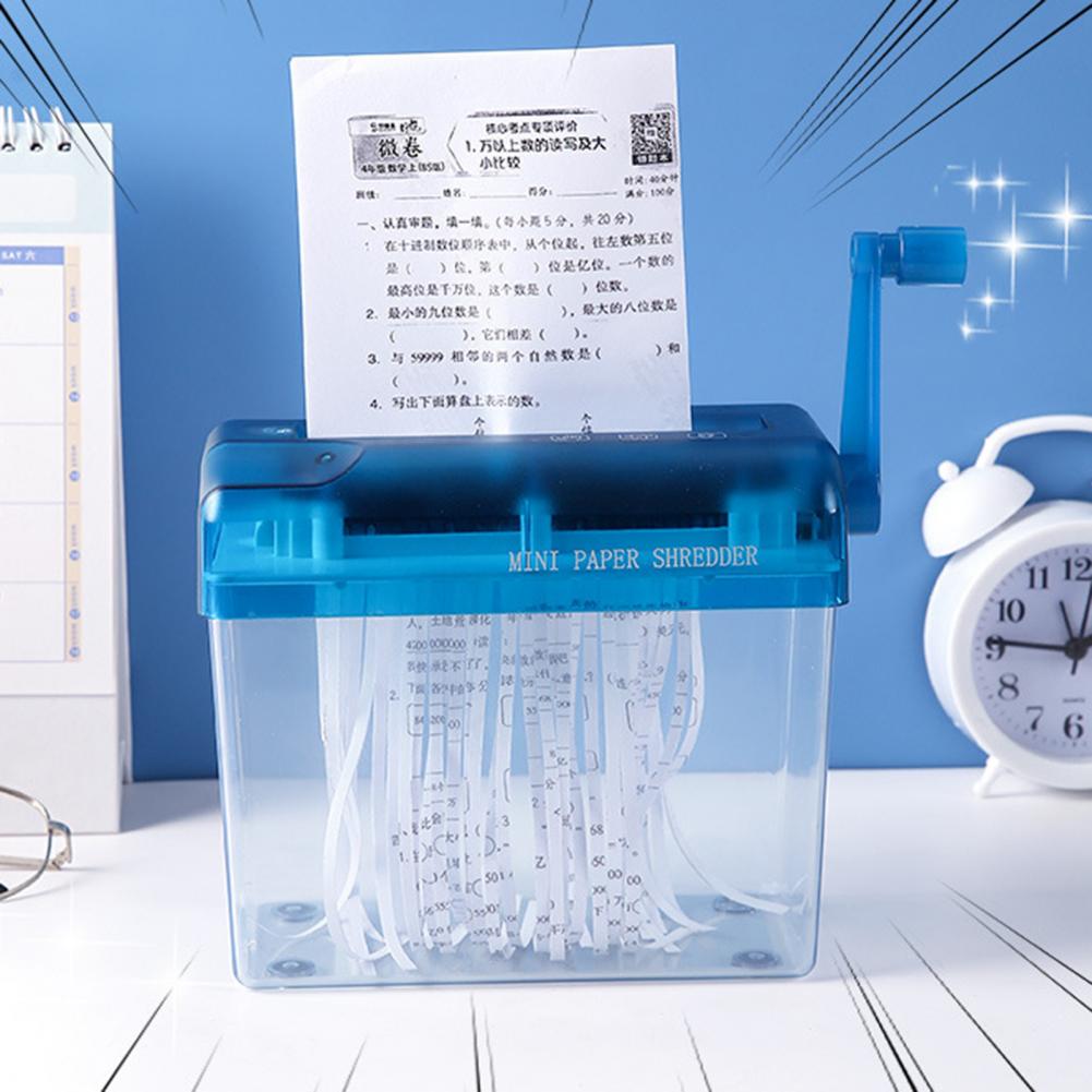Paper Shredder Micro - Penghancur Kertas Berisik Rendah, Penghancur Kertas