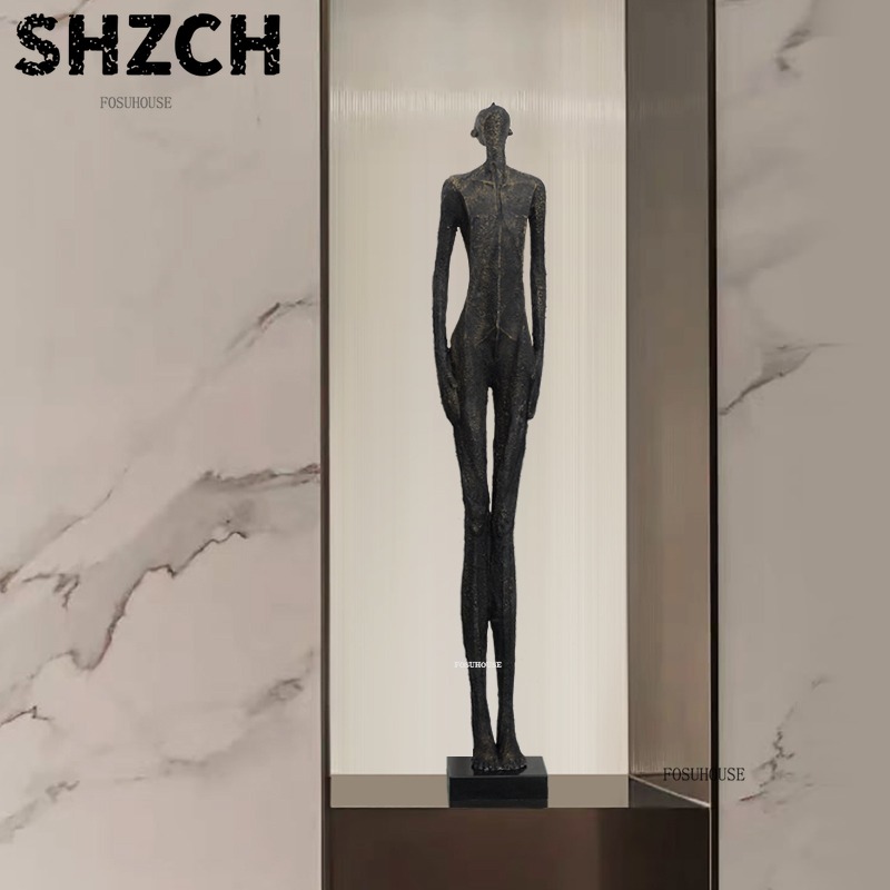 Home Office X Post - Dekorasi Rumah Eropa Patung Figur Abstrak