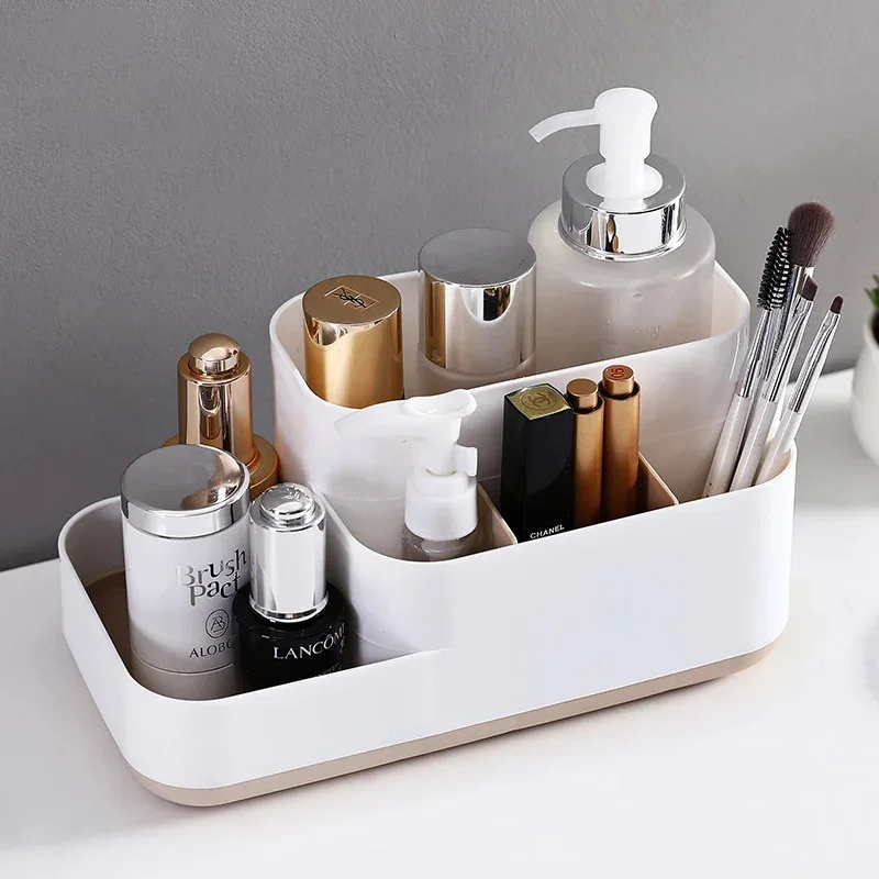 Home Office Desk With Drawers - Kotak Penyimpanan Makeup Serbaguna dengan Laci