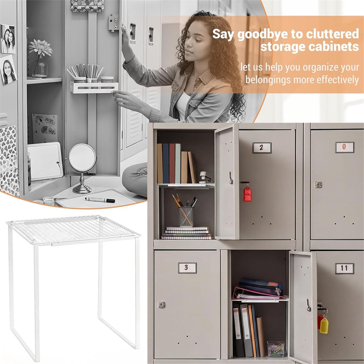 Home Office Updates - perbarui. Rak Organizer Loker yang Dapat