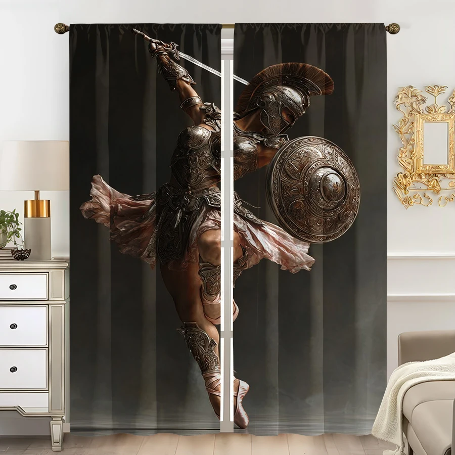 Home Office Amazon - Tirai Amazon Prajurit Dramatis 2 Buah