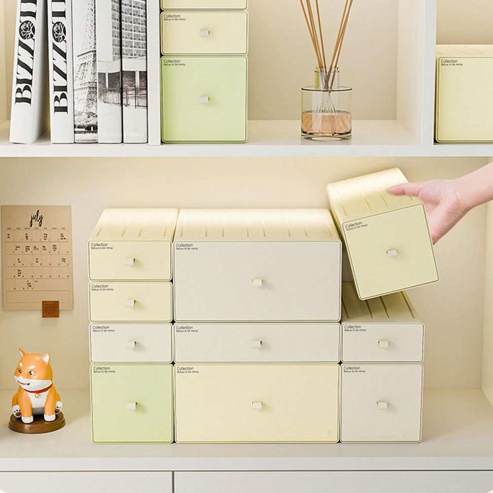 Home Office Desk With Drawers - Kotak penyimpanan aksesori kantor, Laci dapat