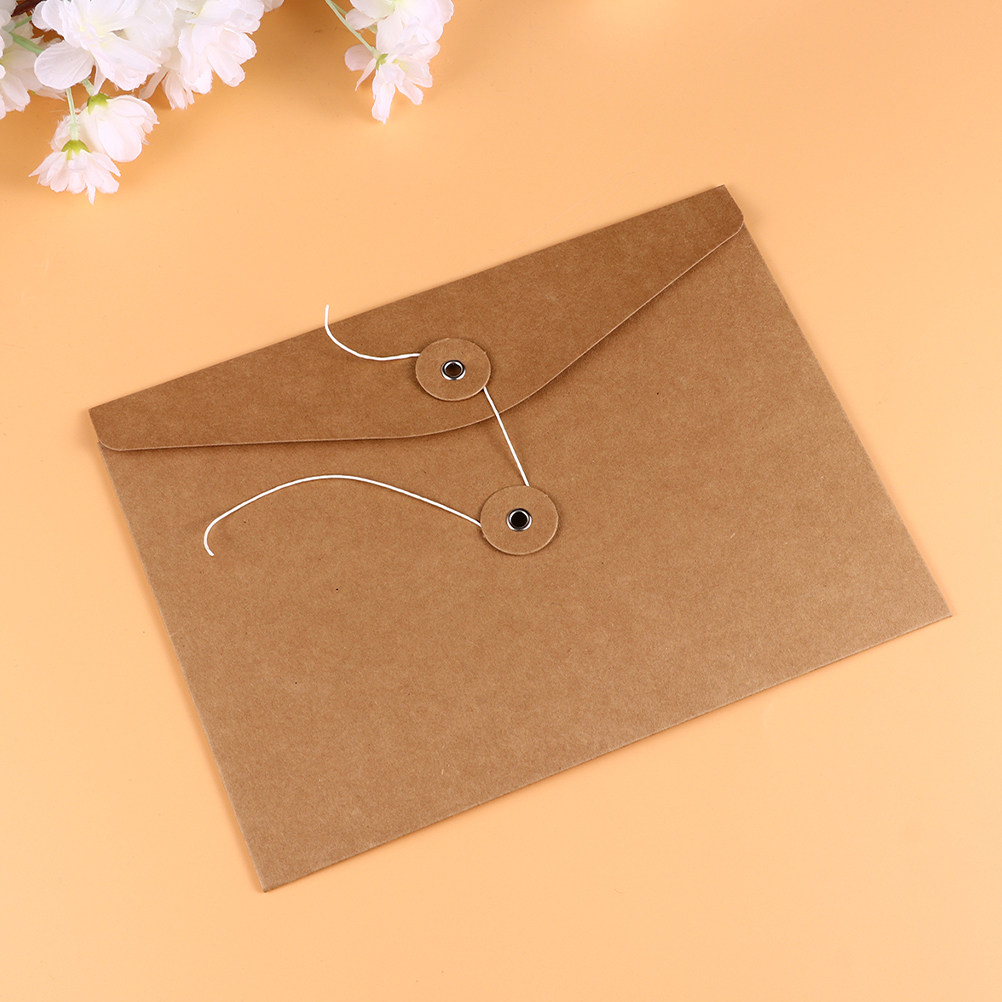 10 buah kantong berkas kertas  - Home Office Travel Document ulasan dan harga