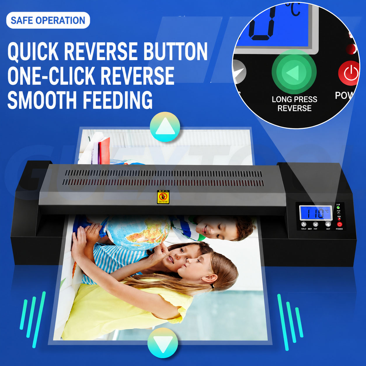 Mesin Laminasi Otomatis A3 Kon - Home Office Photos ulasan dan harga