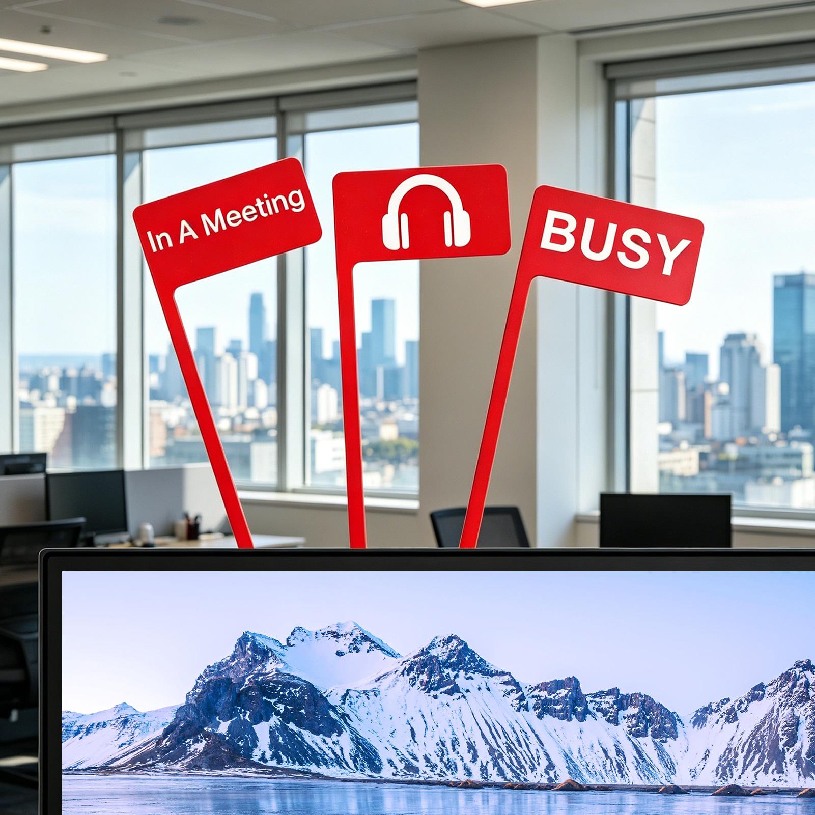 3 buah Bendera Meja Kantor Por - Home Office Programmer ulasan dan harga