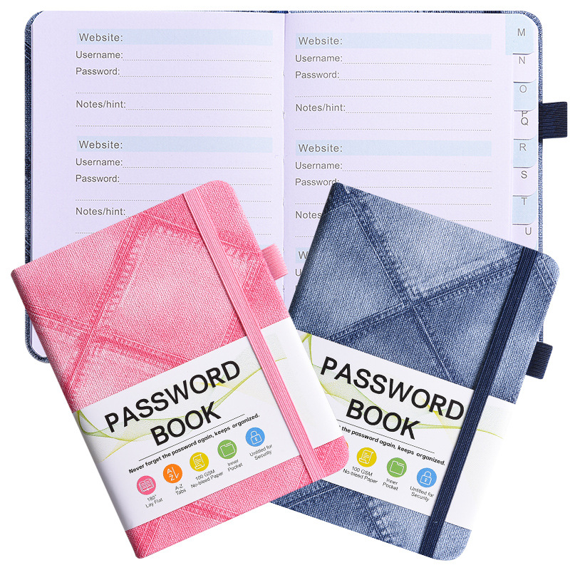 Buku Kata Sandi Tekstur Denim  - Home Office Phone Number ulasan dan harga