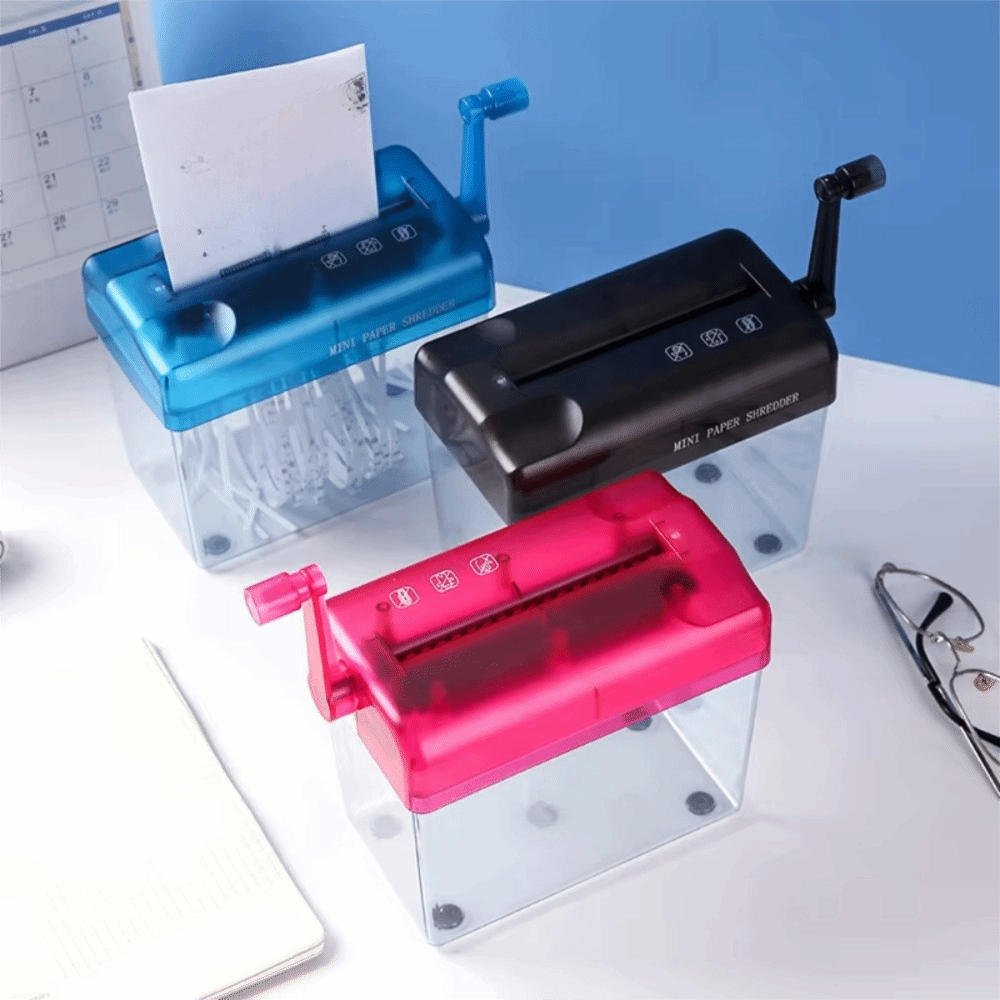 Penghancur Kertas Manual Mini  - Paper Shredder Micro ulasan dan harga