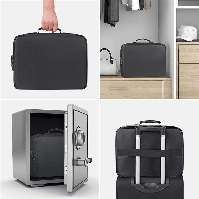 Tas Dokumen Tahan Api ABFU-2X  - Home Office Travel Document ulasan dan harga