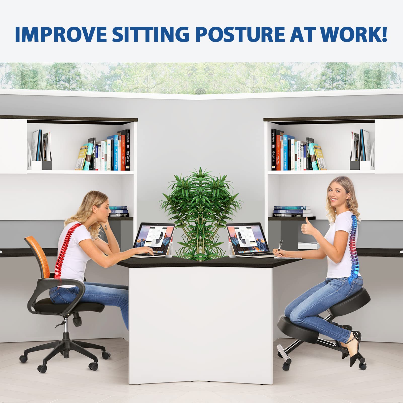 Kursi Berlutut Ergonomis untuk - Home Office Furniture ulasan dan harga