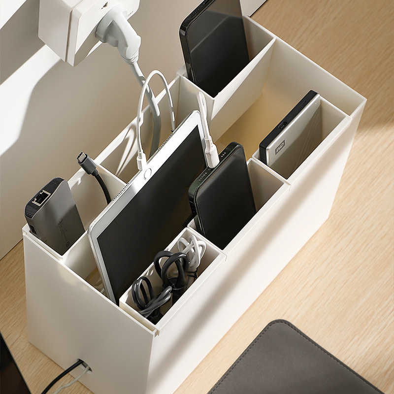 Kotak Penyimpanan Kabel Data,  - Home Office Desk With Drawers ulasan dan harga