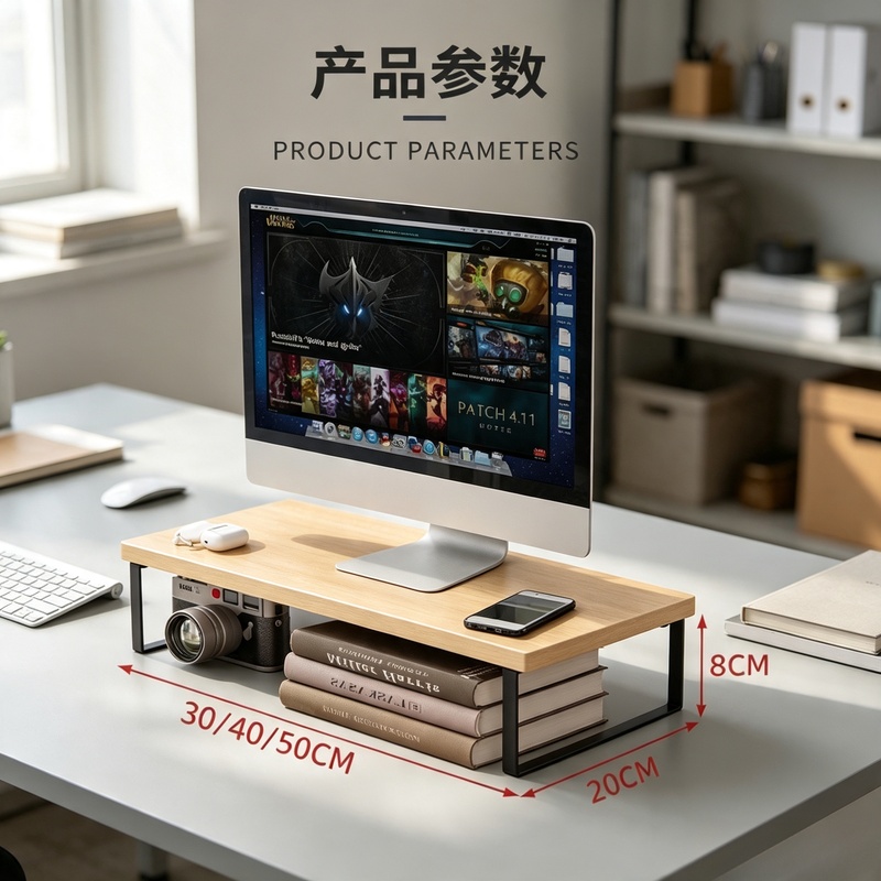 Penyangga Monitor Desktop yang - Home Office Programmer ulasan dan harga