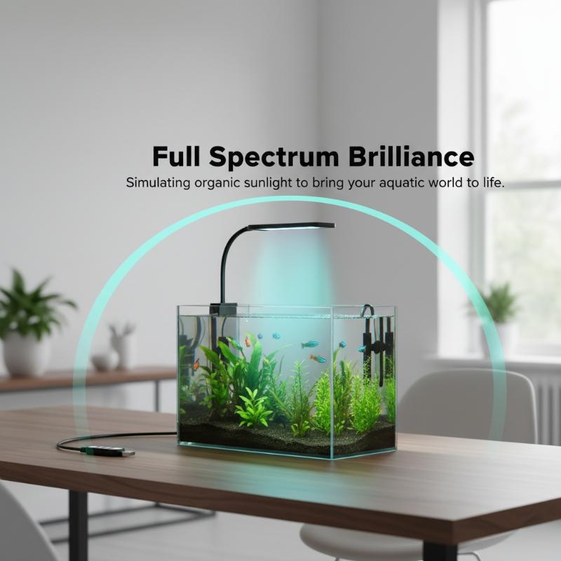 Lampu Klip Akuarium USB dengan - Home Office With Plants ulasan dan harga