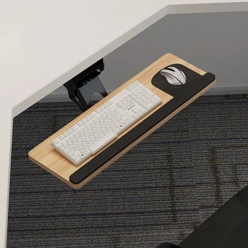 Rak Keyboard di Bawah Meja den - Home Office Desk With Drawers ulasan dan harga