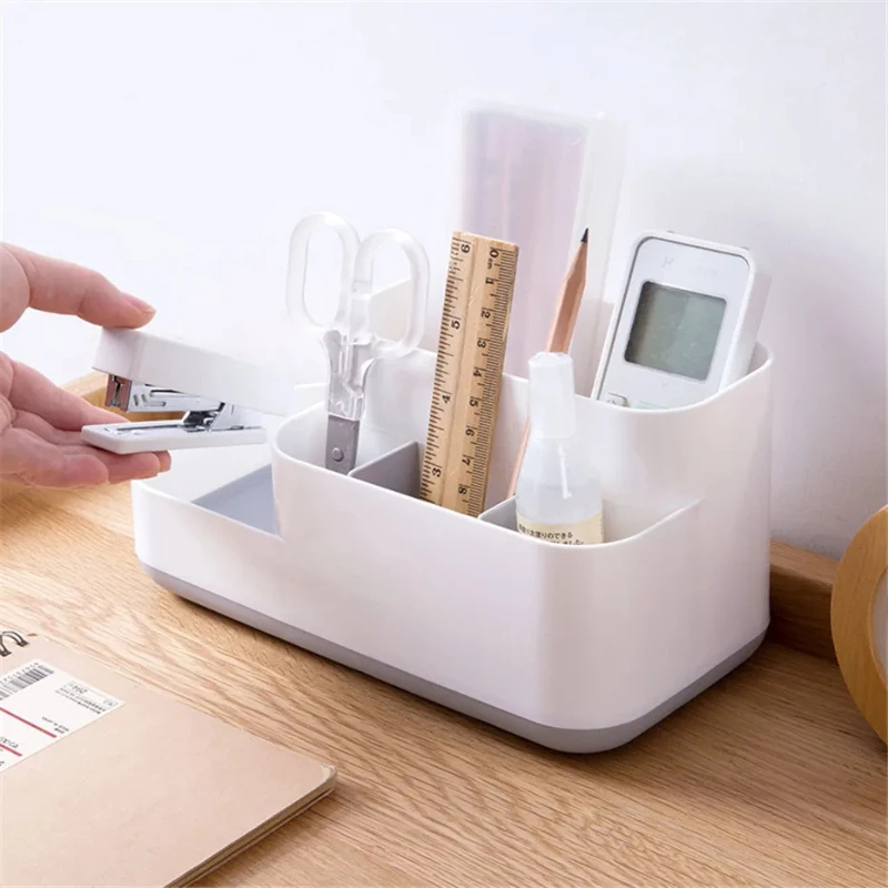 Kotak Penyimpanan Makeup Serba - Home Office Desk With Drawers ulasan dan harga
