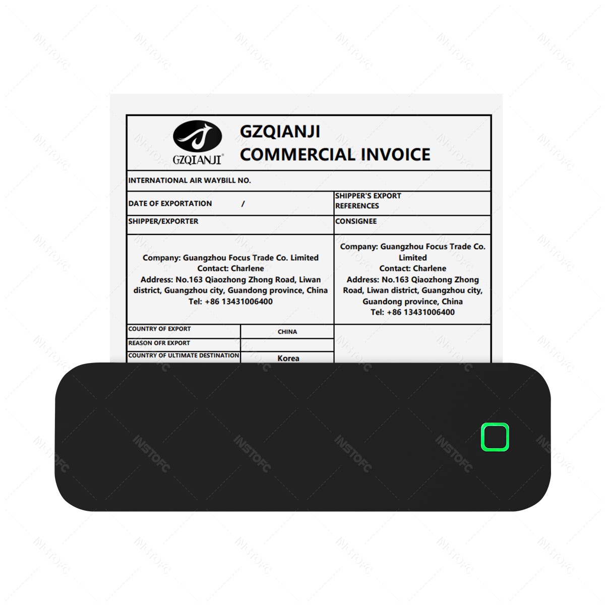 Printer Termal A4 Portabel Tan - Home Office Travel Document ulasan dan harga