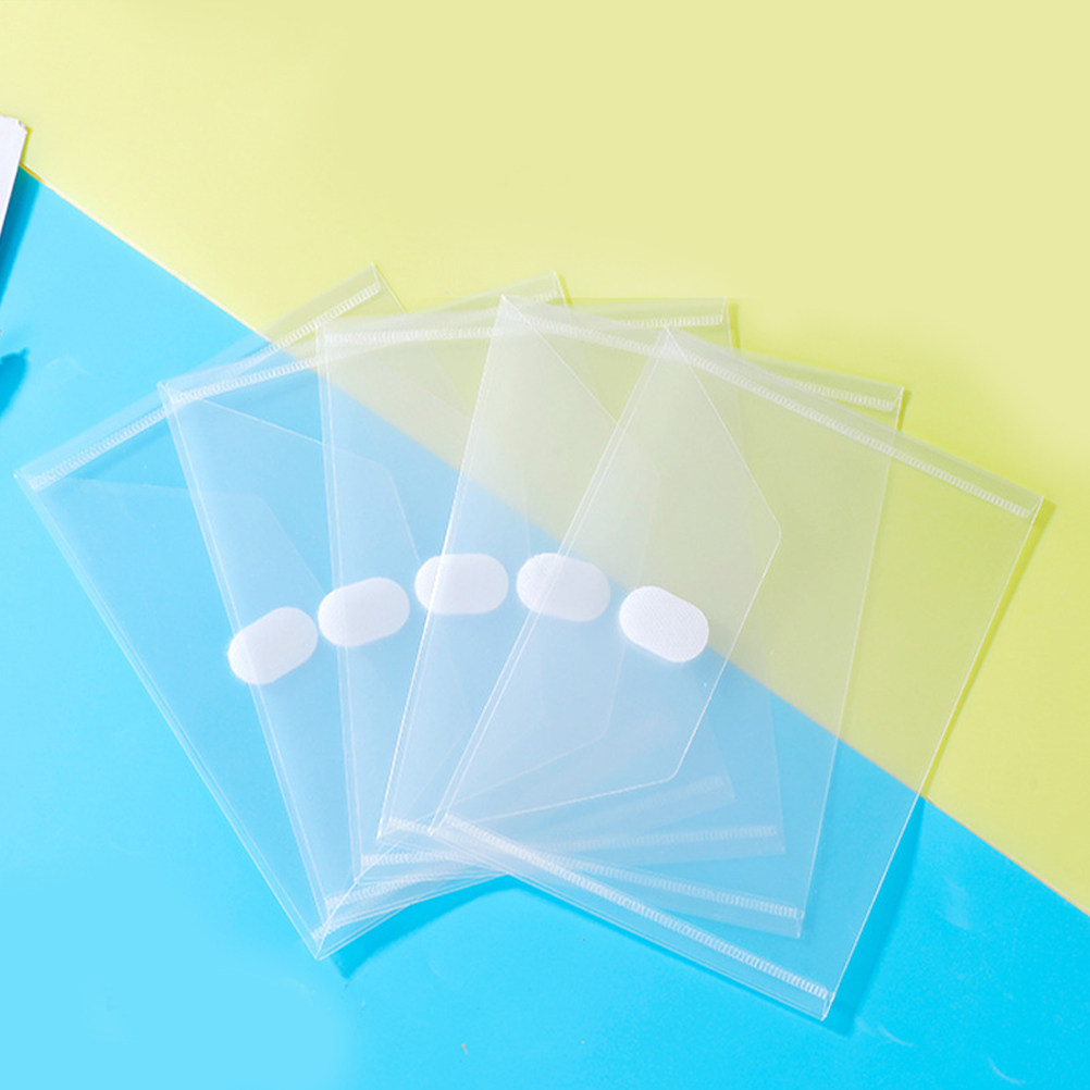 10 buah Kantong Plastik Transp - Home Office Travel Document ulasan dan harga