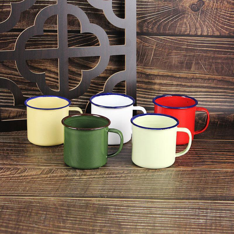 【M】Gelas Minum Enamel Berbagai - Home Office Form ulasan dan harga