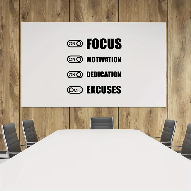 Stiker Dinding Motivasi untuk  - Home Office Wallpaper ulasan dan harga
