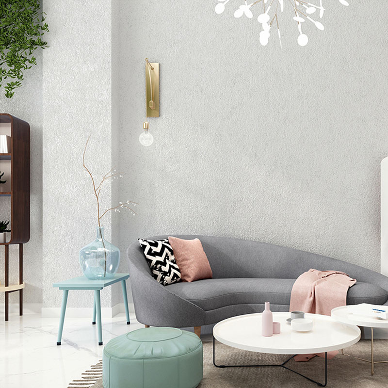 Wallpaper Tempel Semen Abu-abu - Home Office Wallpaper ulasan dan harga