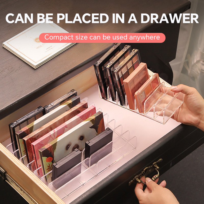 7 Grid Meja Akrilik Rak Kosmet - Home Office Desk With Drawers ulasan dan harga
