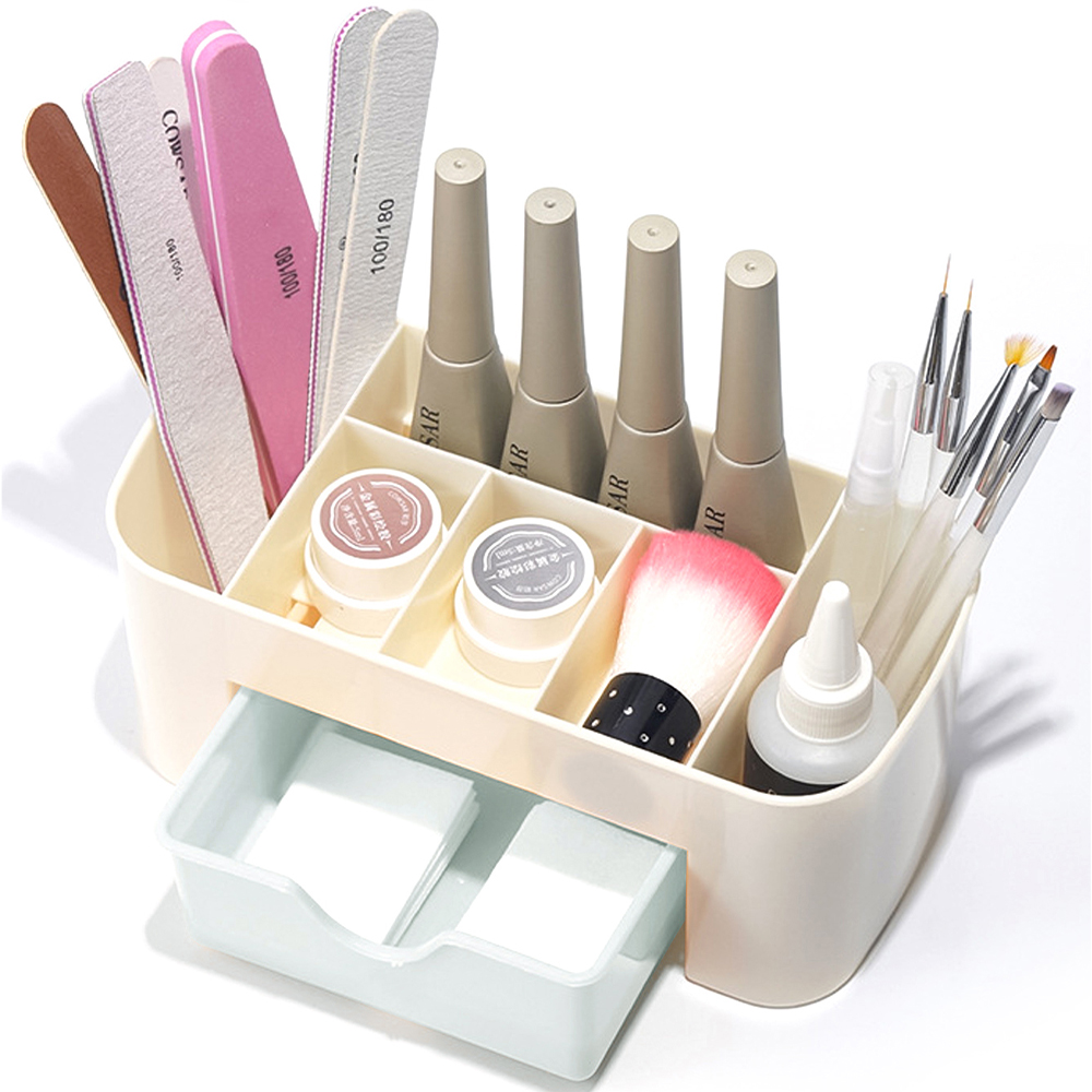 Kotak penyimpan kosmetik, Laci - Home Office Desk With Drawers ulasan dan harga