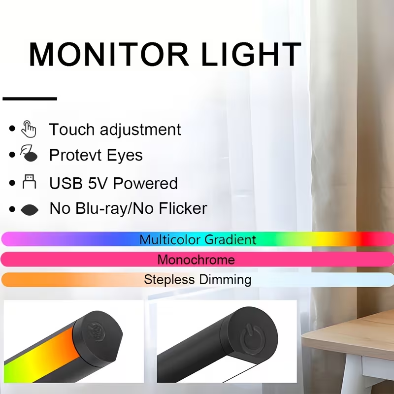 Lampu Gantung Layar Komputer L - Home Office Programmer ulasan dan harga