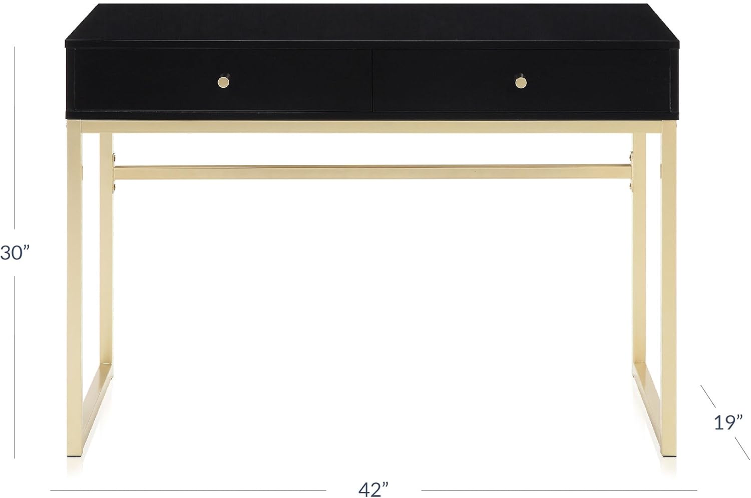 Meja Rias 42 Inci atau Meja Ka - Home Office Desk With Drawers ulasan dan harga