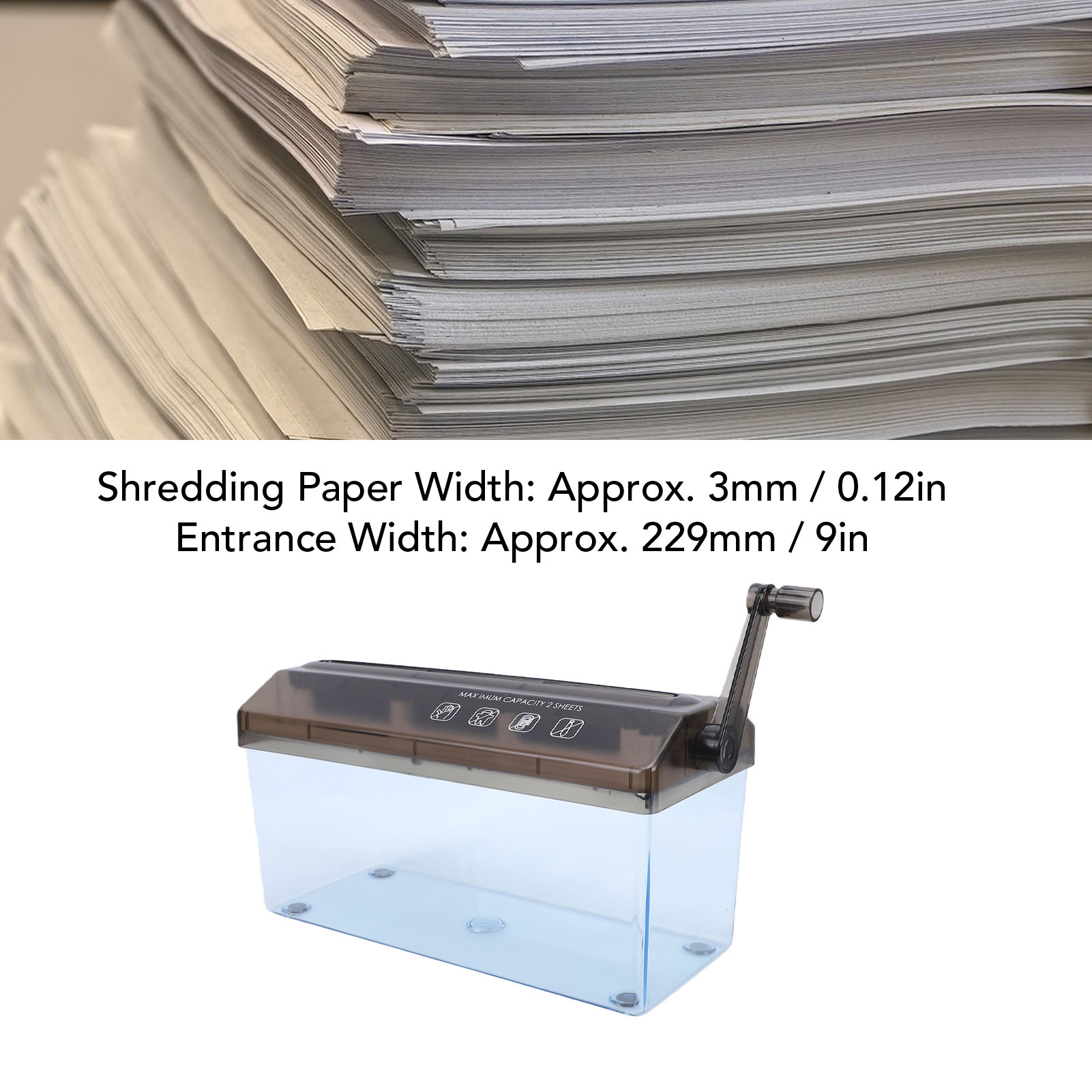 Mesin Penghancur Kertas Mini P - Paper Shredder Micro ulasan dan harga