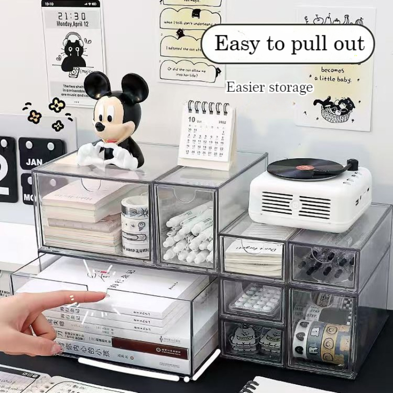 Desktop Organizer laci jenis k - Home Office Desk With Drawers ulasan dan harga