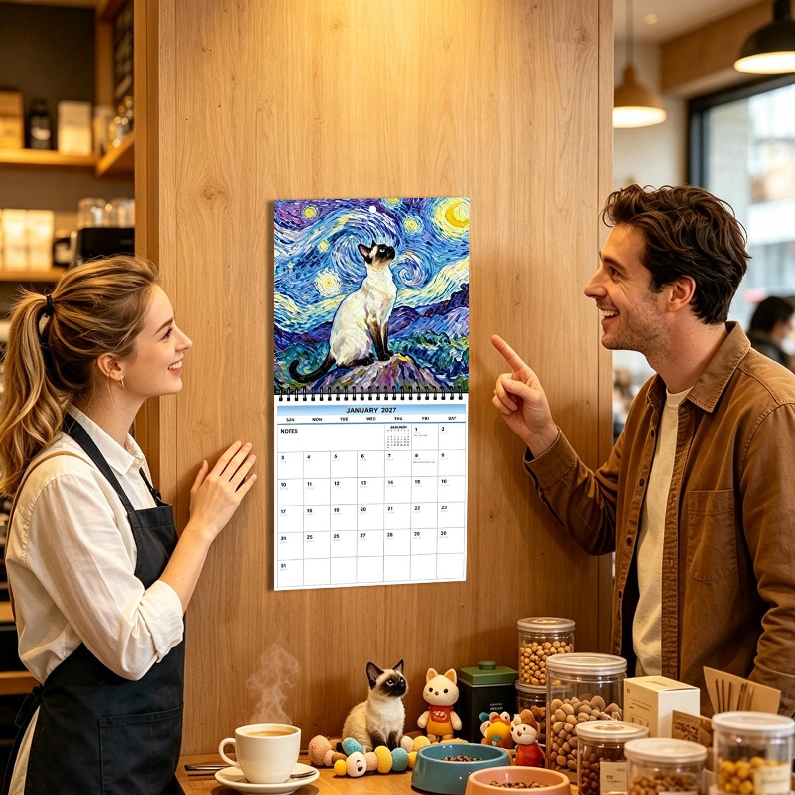 Kalender Dinding 2027 Bertema  - Home Office Wallpaper ulasan dan harga