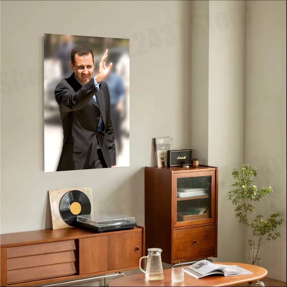 Poster B-Bashar A-Assad Suriah - Home Office Wallpaper ulasan dan harga